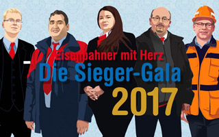 Eisenbahner mit Herz 2017 – Die Siegergala (4:04 min)