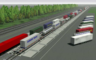 CargoBeamer bringt Lkw das Bahnfahren bei (5:37 min)