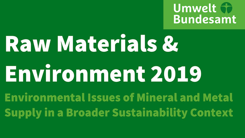 Rawmaterials & Environment 2019